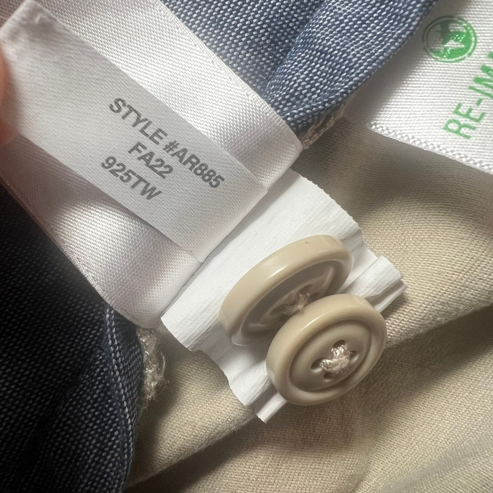 J.Crew  Mens Chino Pants Khaki Tan Stretch Cotton 30x32 AR885 Work Church Formal - Picture 8 of 10